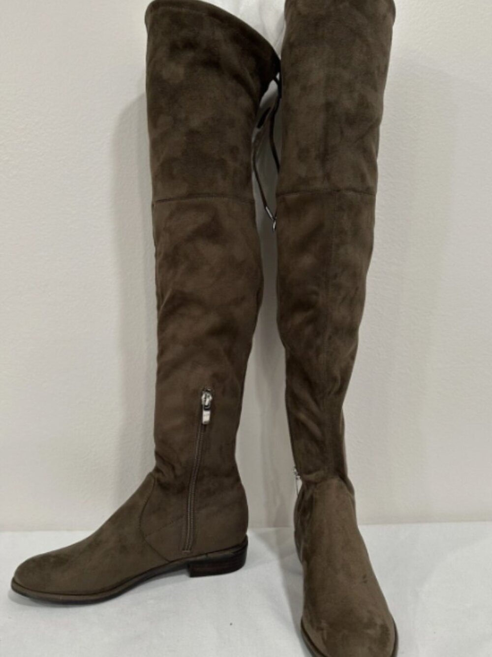 Marc Fisher Brown Suede Over The Knee Riding Boots-Size 6